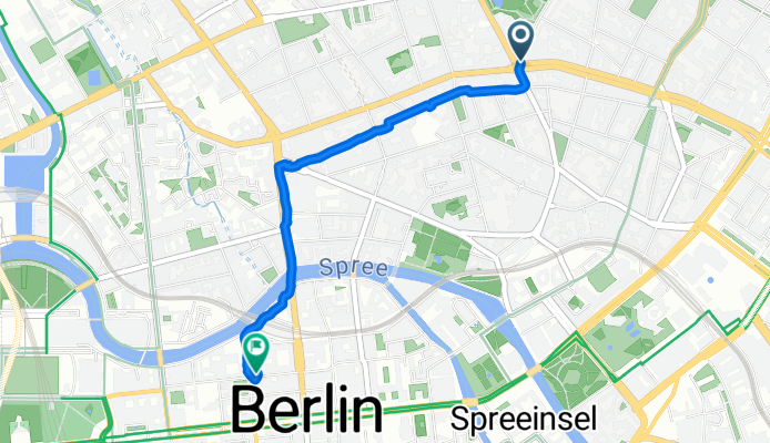 Einfache Fahrt in Berlin