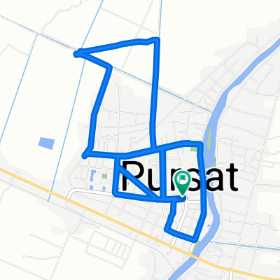 Road Number 103, Krong Pursat to Road Number 103, Krong Pursat