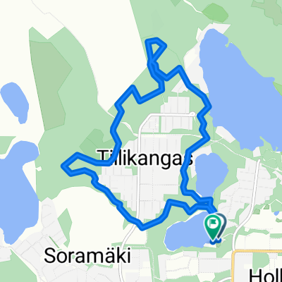 Vähä-Tiilijärvenkuja 2, Hollola to Vähä-Tiilijärvenkuja 2, Hollola