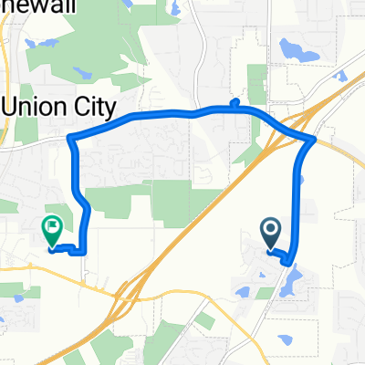 Gym Route and Back