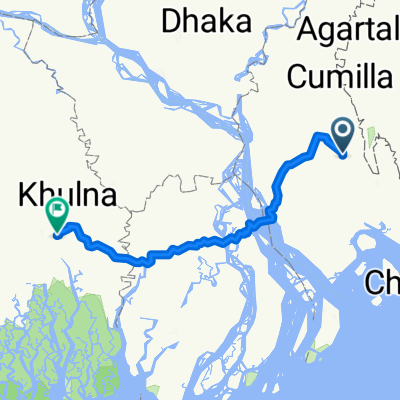 খিলা-নাঙ্গলকোট রোড, Nangalkot to Unnamed Road, Batiaghata