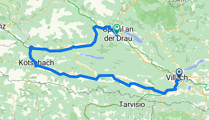 Villach - Kötschach - Spittal