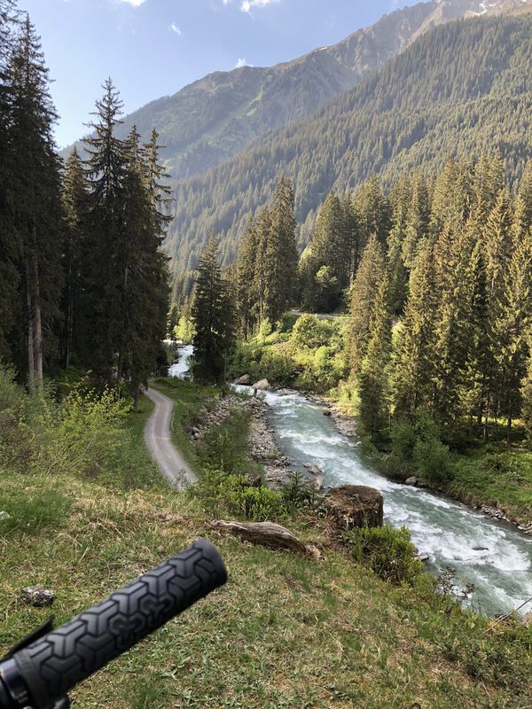 Einfache Fahrt in Klosters