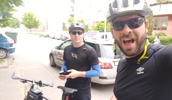 Photo 2 of the Bikemap route "Tolstojeva 10, Novi Sad to Bulevar cara Lazara 96, Novi Sad" Photo 2 of the Bikemap route "Tolstojeva 10, Novi Sad to Bulevar cara Lazara 96, Novi Sad"