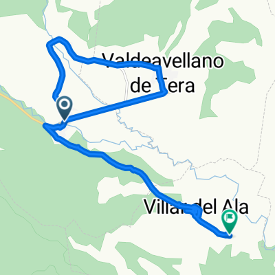 Paseo rápido en Villar del Ala