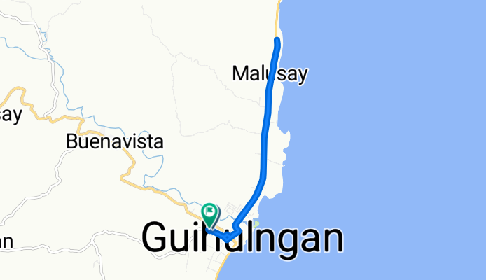 Plaridel Street, Guihulngan City to Plaridel Street, Guihulngan City