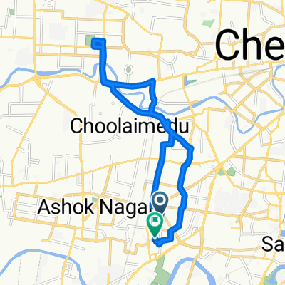 Ramasamy Street 1, Chennai to 14/36, Chennai