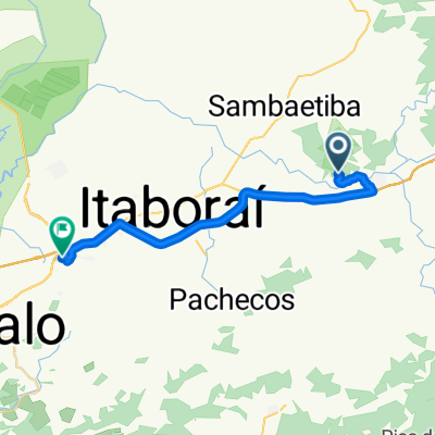 Rota moderada em Itaboraí