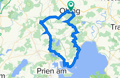 Route in der Bikemap App öffnen