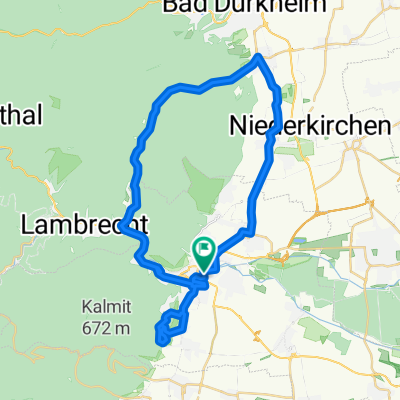 Hambacher Schloss, Wachenheimer Tal