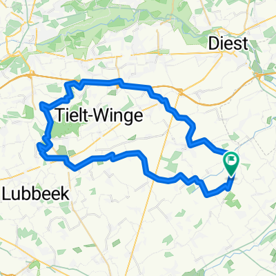 Tielt-Winge en Houwaert 50km