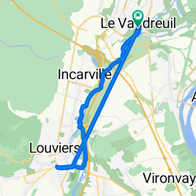 Itinéraire modéré en Le Vaudreuil