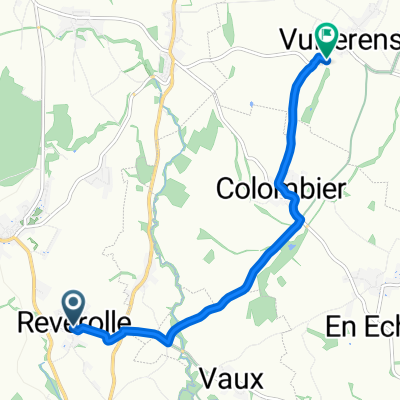 Reverolle to Chateau Vuillerens