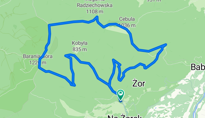 [MTB] Glinne - M. Radziechowska - M. Wiślanska - Barania Góra