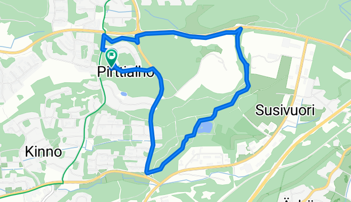 Metsäruusunkatu 9, Rauma to Metsäruusunkatu 9, Rauma
