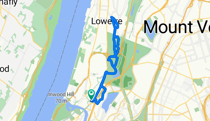Slow ride in New York
