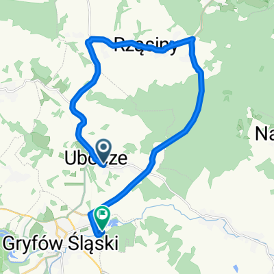 Rząsiny Podskale - Jezioro Ubocze - Stawy Gryfów