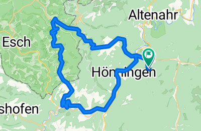 Route in der Bikemap App öffnen