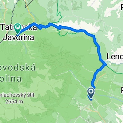 Tatry 2010 - Tatranské Matliare - Tatranská Javorina