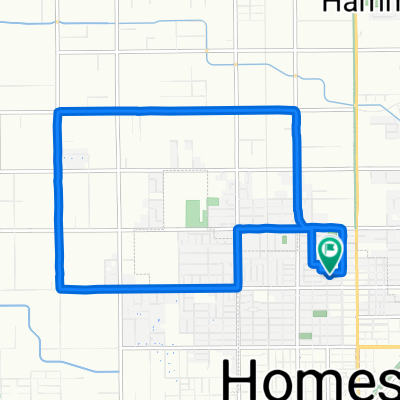 182 NW 17th St, Homestead to 182 NW 17th St, Homestead