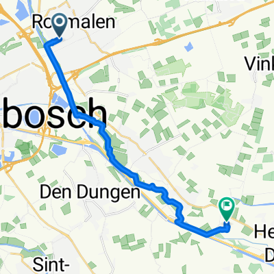 Wandelroute Rosmalen naar Kasteel Heeswijk