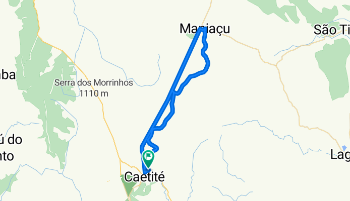 Rota constante em Caetité