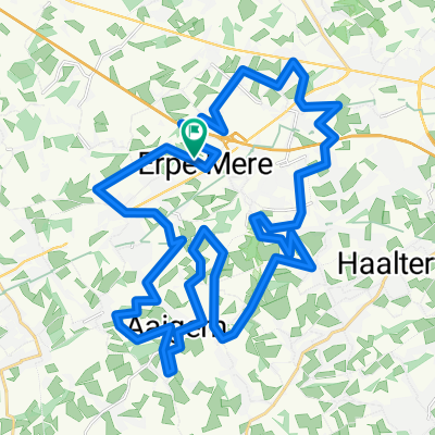 Bloso route Erpe-Mere