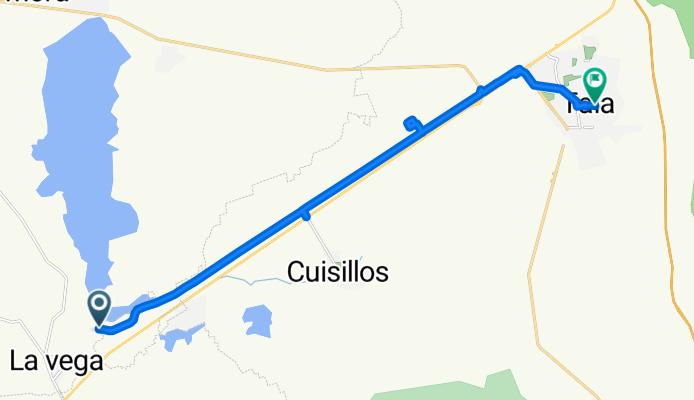 Ruta moderada en Tala