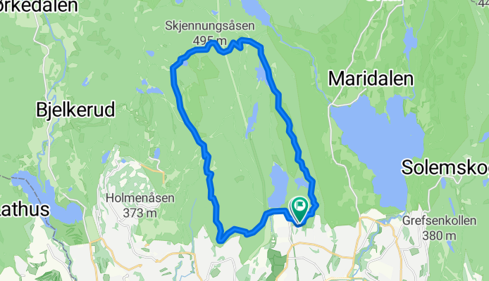 sognsvann-bånntjern-vettakollen-skjennung-ullevålseter-svartkulp