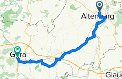 Route in der Bikemap App öffnen