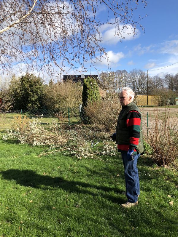 Einfache Fahrt in Schöps