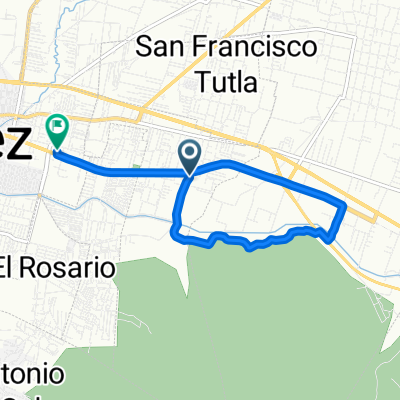 Ruta moderada en Santa Lucía del Camino