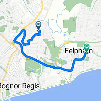 Restful route in Bognor Regis