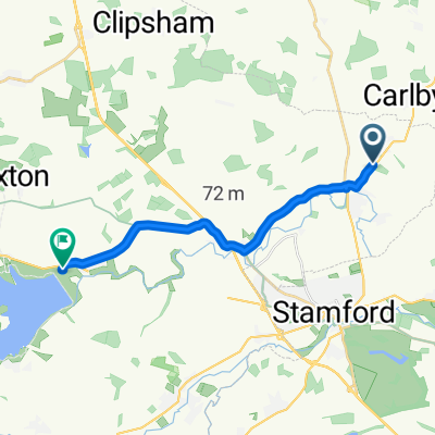 The Haven, Essendine Road, Stamford to Sykes Lane, Oakham