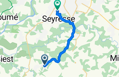 Route in der Bikemap App öffnen