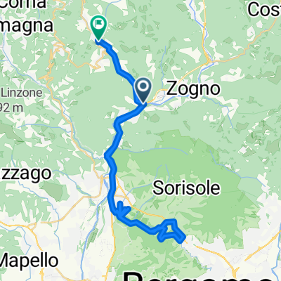 Da SP23 1, Ponti a Via Guglielmo Marconi 36, Val Brembilla
