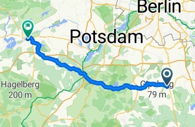 Route in der Bikemap App öffnen