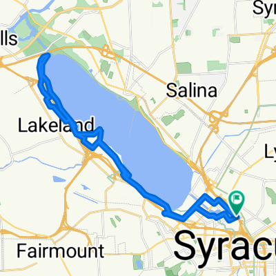 102 W Division St, Syracuse to 102 W Division St, Syracuse