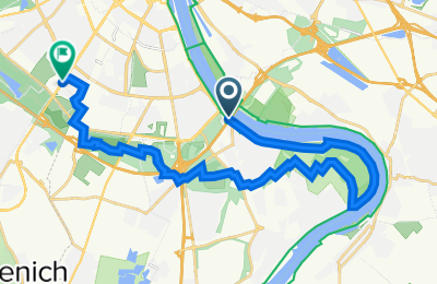 Route in der Bikemap App öffnen
