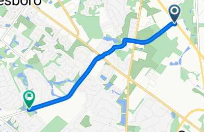 Route in der Bikemap App öffnen