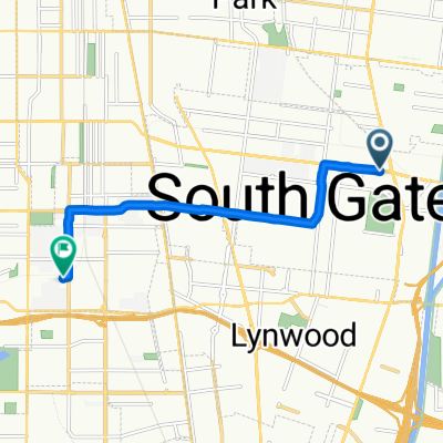 Restful route in Los Angeles
