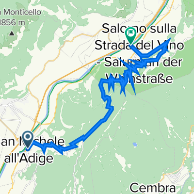 Faedo - Malga mont alt - Salorno