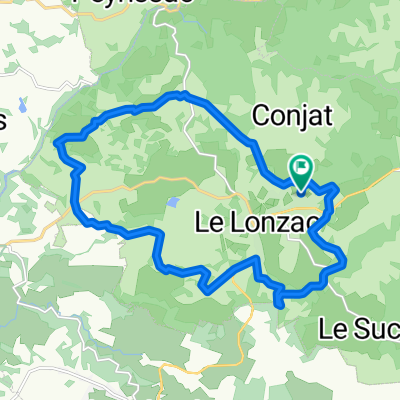 Itinéraire à partir de Rue Antoine Deshors 6, Le Lonzac