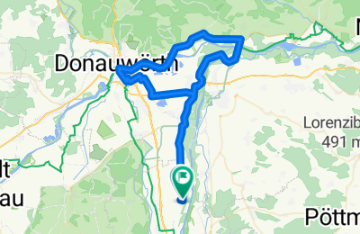 Route in der Bikemap App öffnen