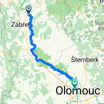 Morava 2E - Zábřeh - Olomouc