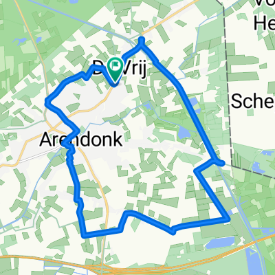 rondje Arendonk 16 km