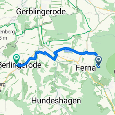 Entspannende Route in Berlingerode