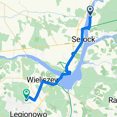 Zrelaksowana trasa w Legionowo
