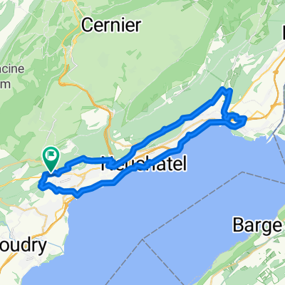 Itinéraire facile en Corcelles NE