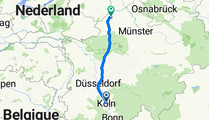 Köln nach Epe